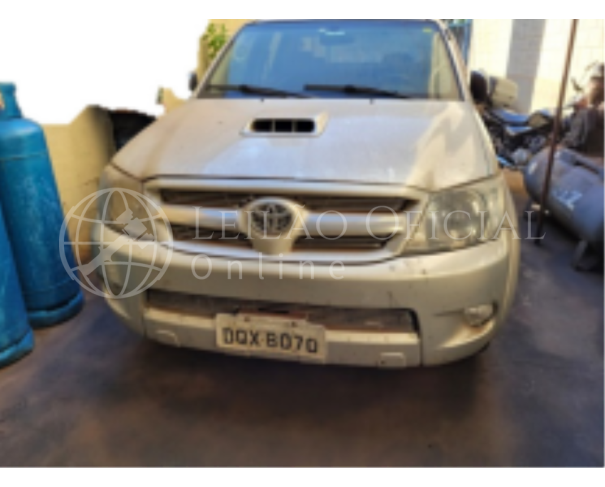 Foto de 11.4 TOYOTA HILUX CD 4X4 SRV, COR PRATA, 2005/2006.